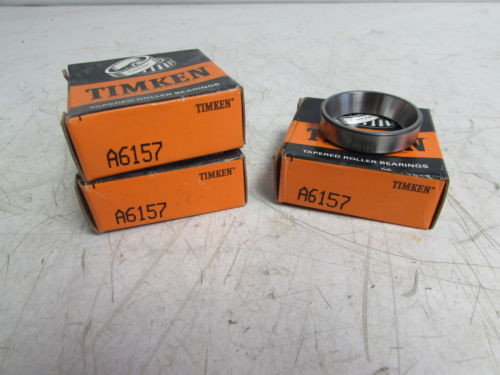 TIMKEN A6157 TAPERED ROLLER BEARING (LOT OF 3) ***NIB***