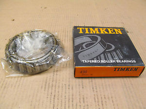 1 NIB TIMKEN 498 TAPERED ROLLER BEARING CONE