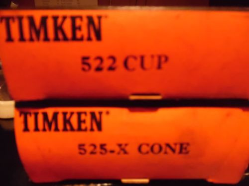 Timken 525X Tapered Roller Bearing with 522 Cup  NIB