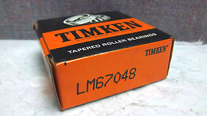 TIMKEN TAPERED ROLLER BEARING LM67048 NEW LM67048