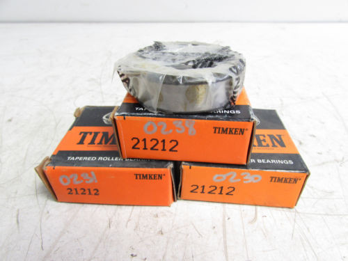 TIMKEN 21212 TAPER ROLLER BEARING CUP (LOT OF 3) ***NIB***