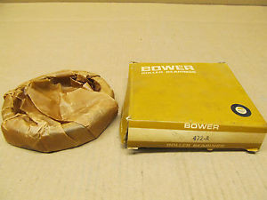 1 NIB BOWER 472A 472-A TAPERED ROLLER BEARING CUP