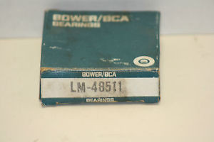 LM48511 BOWER TAPERED ROLLER BEARING