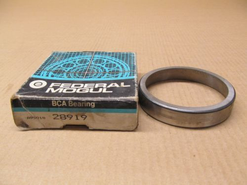 1 NIB FEDERAL MOGUL BCA 28919 TAPERED ROLLER BEARING CUP 3-15/16" OD 3/4" W