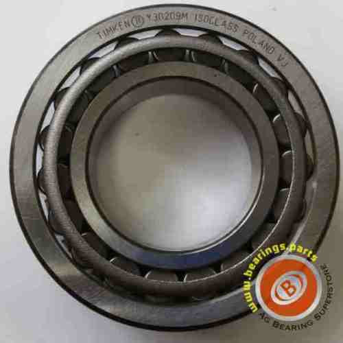 30209, BH70796 Tapered Roller Bearing Cup and Cone Set 45x85x20.75 - Premium Bra