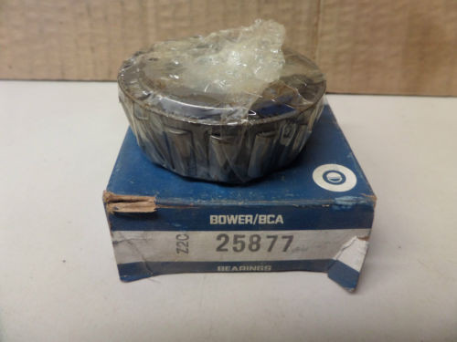 Bower BCA Tapered Roller Bearing 25877 New