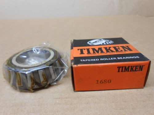 1 NIB TIMKEN 1680 TAPERED ROLLER BEARING CONE 1-1/16" INNER DIAMETER 13/16" W