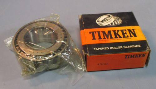 Timken 4580 Tapered Roller Bearing 2" ID, 1-1/2" Width Through Bore NIB