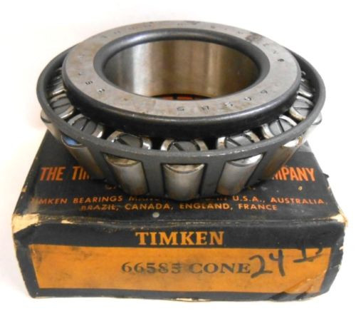 TIMKEN TAPERED ROLLER BEARING, 66585 CONE, 2.3622" BORE