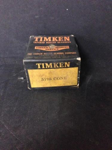 3196 TIMKEN TAPERED ROLLER BEARIN CONE