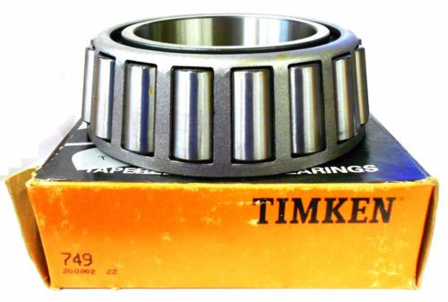 TIMKEN 749 TAPERED ROLLER BEARING CONE, 3.3475" BORE DIAMETER, 1.8375" WIDTH