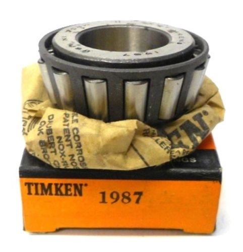 TIMKEN TAPERED ROLLER BEARING 1987, USA, 1.0620" BORE, 0.7620" WIDTH