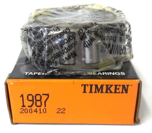 TIMKEN, TAPERED ROLLER BEARING, 1987, 29.975 mm ID, 60.325 mm OD, NEW IN BOX