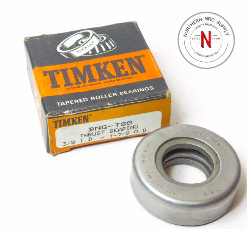 TIMKEN T88 TAPERED ROLLER THRUST BEARING, .375" x 1.875" x .594"