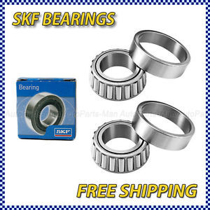 SB011-B TWO Tapered Roller Bearing Cup & Cone SET of 2 SKF L44649 / L44610