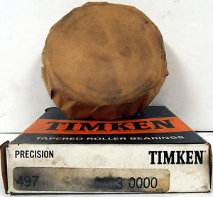 1 NEW TIMKEN 497 PRECISION TAPERED ROLLER BEARING ***MAKE OFFER***