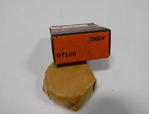 TIMKEN TAPERED ROLLER BEARING 07100 NIB