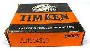 Timken JLM104910 Tapered Roller Bearing Outer Race Cup