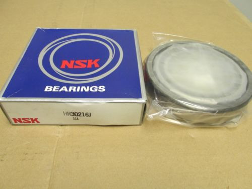 NIB NSK HR30216J TAPERED ROLLER BEARING & CONE/RACE SET HR 30216 J 80mm BORE NEW