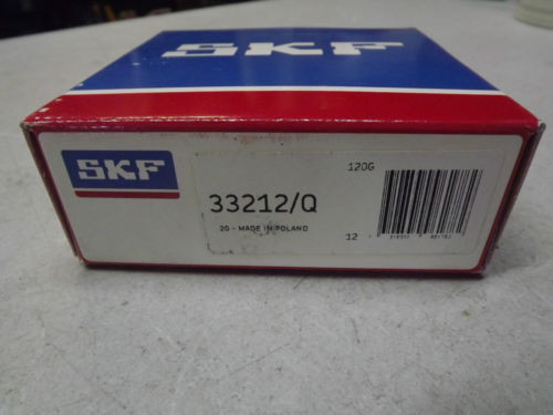 SKF 33212/Q Metric Tapered roller bearings, Single Row 60mm Bore 110x29mm NEW