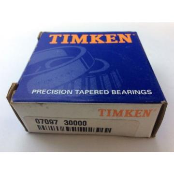 Timken 07097#3 Tapered Roller Bearing Single Cone 0.9840&#034; ID X 0.5610&#034; Width