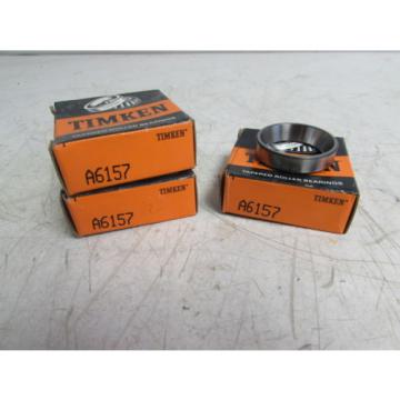 TIMKEN A6157 TAPERED ROLLER BEARING (LOT OF 3) ***NIB***