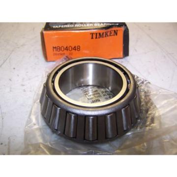 NEW TIMKEN M804048 TAPERED ROLLER BEARING CONE 1.8750&#034; ID 1.0000&#034; WIDTH