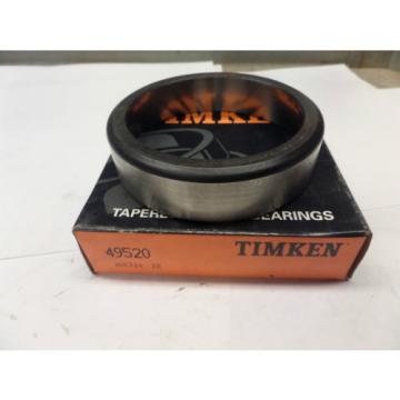 Timken Tapered Roller Bearing Single Cup 49520 NIB