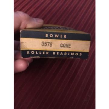 Bower Tapered Roller Bearing Cone 3578 1 3/4&#034; Bore New