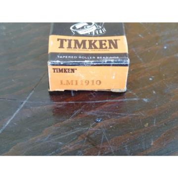 TIMKEN LM11910 TAPERED ROLLER BEARING CUP 1.781&#034; X  0.475&#034; NIB