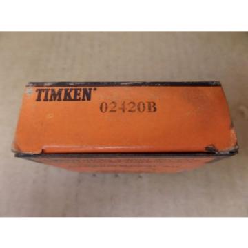 NEW TIMKEN 02420B TAPERED ROLLER BEARING RACE