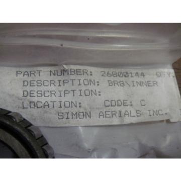 Timken LM67048 Taper Roller Bearing Cone Simon Aerials 26800144