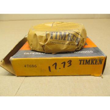 1 NIB TIMKEN 47686 TAPERED ROLLER BEARING CONE 3-1/4&#034; ID X 1-5/16&#034; WIDTH