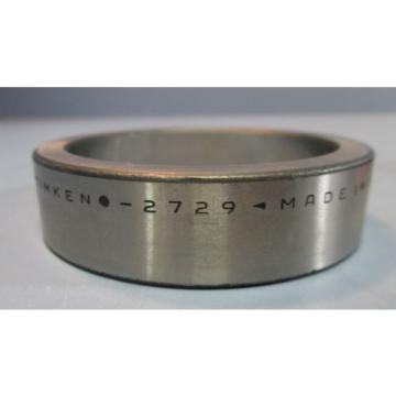 Timken 2729 Tapered Roller Bearing Cup Only 2-3/8&#034; ID, 3/4&#034; Wide NIB