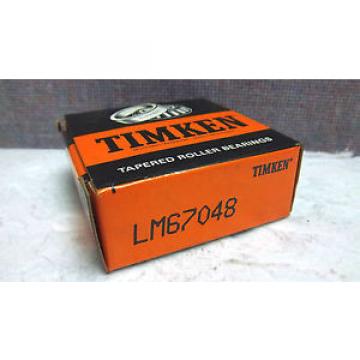 TIMKEN TAPERED ROLLER BEARING LM67048 NEW LM67048