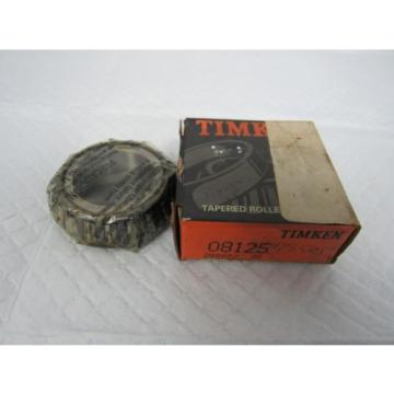 TIMKEN TAPERED ROLLER BEARING 08125