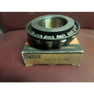 Timken Tapered Roller Bearing 72218 New