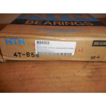 4T-854  NTN  RACE NEW 4T tapered roller bearings  **LAST ONE