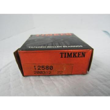 TIMKEN TAPERED ROLLER BEARING 12580