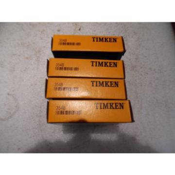 Timken 354B Tapered Roller Bearing  3.3460&#034; Outside Diameter, 0.6875&#034; NIB Lot 4