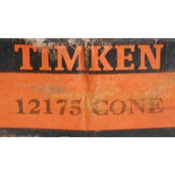 TIMKEN TAPERED ROLLER BEARING, 12175 CONE, 1.7500&#034; BORE