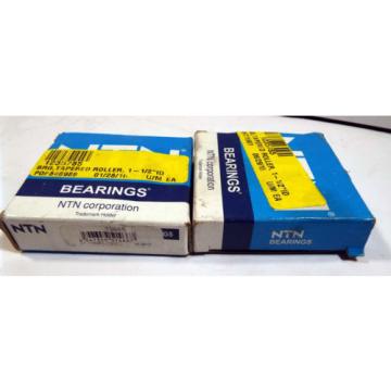 2 NEW NTN 4T-13685 TAPERED ROLLER BEARING