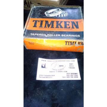 1Timken Tapered Roller Bearing 580