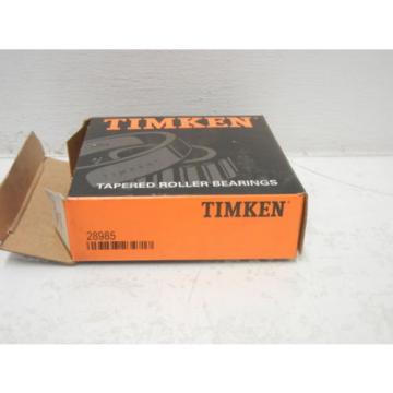 TIMKEN 28985 NEW TAPERED ROLLER BEARING 28985