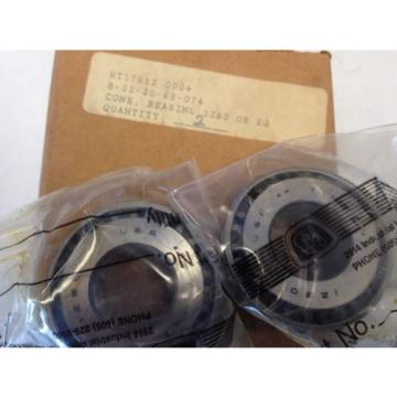 NEW LOT OF 2 1280 Timken  tapered roller bearing DL