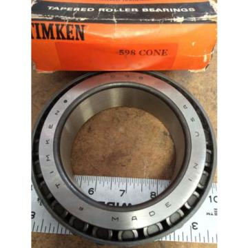 NEW OLD Timken 598 CONE Tapered Roller Bearing Outer Race  BEARING, CL