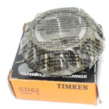 NIB TIMKEN 53162 TAPERED ROLLER BEARING CONE