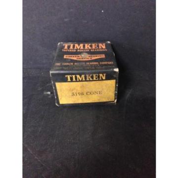 3196 TIMKEN TAPERED ROLLER BEARIN CONE