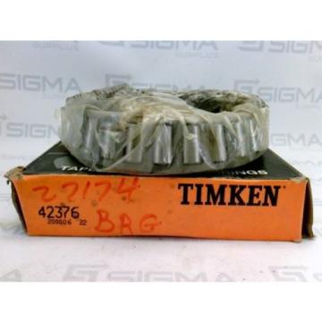 Timken 42376 Tapered Roller Bearing New