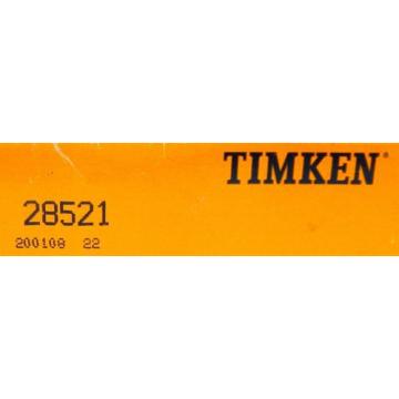 TIMKEN TAPERED ROLLER BEARING OUTER RACE CUP, 28521, 3 5/8&#034; OD